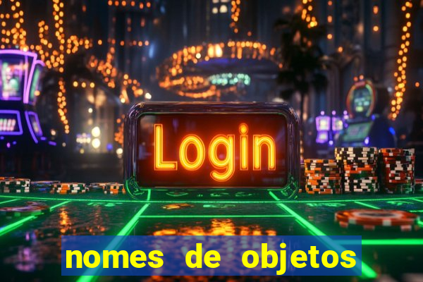 nomes de objetos de origem tupi guarani